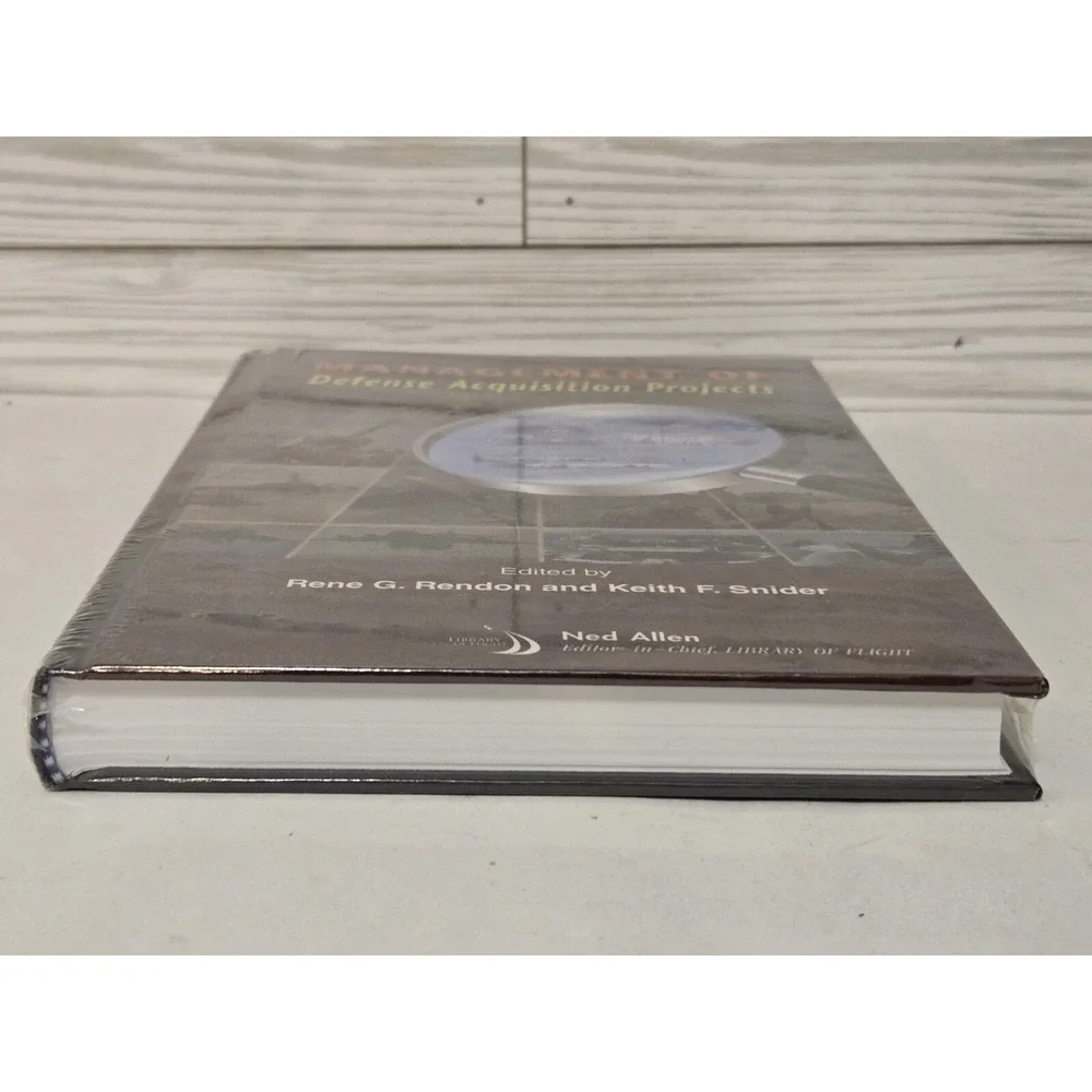 Management of Defense Acquisition Projects - Hardcover Rene G. Rendon NEW Sealed